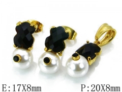 HY Wholesale Bears Earring/Pendant Set-HY64S0470IHZ