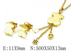 HY Wholesale Bears Earring/Pendant Set-HY90S0230HML