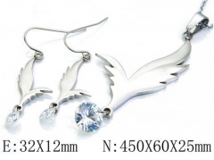 HY Wholesale 316 Stainless Steel jewelry Set-HY06S0856HHZ