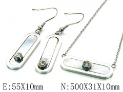 HY Wholesale 316 Stainless Steel jewelry Set-HY06S1005HKS