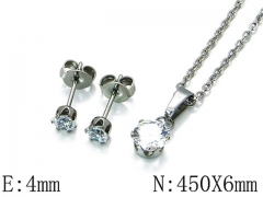 HY Wholesale 316 Stainless Steel jewelry Set-HY30S0277KZ