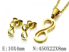 HY Wholesale 316 Stainless Steel jewelry Set-HY54S0378MC
