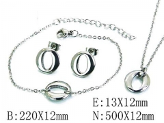 HY Wholesale 316 Stainless Steel jewelry Sets-HY59S2743OS