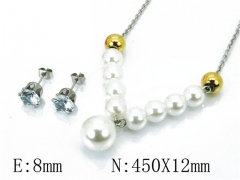 HY Wholesale Jewelry Natural Pearl Set-HY21S0174NF