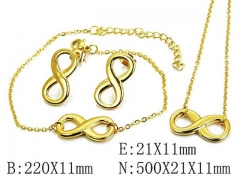 HY Wholesale 316 Stainless Steel jewelry Sets-HY59S2742PW