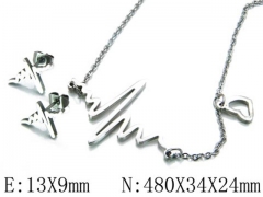 HY Wholesale 316 Stainless Steel jewelry Set-HY54S0162ML