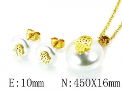 HY Wholesale Jewelry Natural Pearl Set-HY25S0538HWW