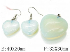 HY Wholesale jewelry Heart shaped Set-HY81S0419HNT