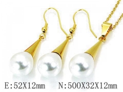 HY Wholesale Jewelry Natural Pearl Set-HY06S1059HLD
