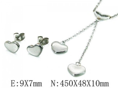 HY Wholesale jewelry Heart shaped Set-HY81S1001OS