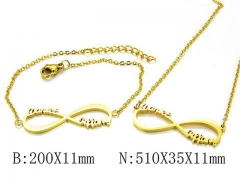 HY Wholesale 316 Stainless Steel jewelry Set-HY06S0987HNE