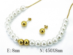 HY Wholesale Jewelry Natural Pearl Set-HY21S0175NL