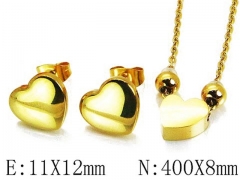 HY Wholesale jewelry Heart shaped Set-HY64S0939HIA