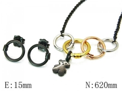 HY Wholesale Bears Earring/Pendant Set-HY90S0198IJX