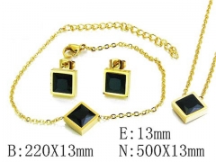 HY Wholesale 316 Stainless Steel jewelry Set-HY59S2738PF