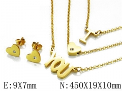 HY Wholesale jewelry Heart shaped Set-HY21S0111HIL
