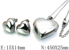 HY Wholesale jewelry Heart shaped Set-HY59S0856HZZ