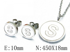 HY Wholesale 316 Stainless Steel jewelry Set-HY25S0709HJS