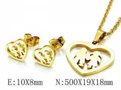 HY Wholesale jewelry Heart shaped Set-HY58S0527JG