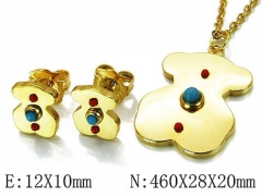 HY Wholesale Bears Earring/Pendant Set-HY90S0142HML