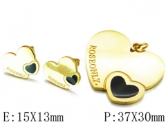 HY Wholesale jewelry Heart shaped Set-HY81S0226HLZ
