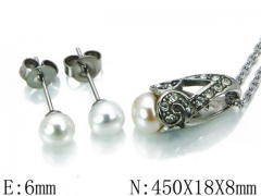 HY Wholesale Jewelry Natural Pearl Set-HY30S0212HIS
