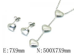 HY Wholesale jewelry Heart shaped Set-HY59S1312ND