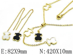 HY Wholesale Bears Earring/Pendant Set-HY64S0509IOF