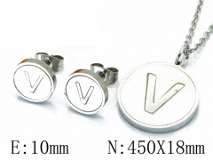 HY Wholesale 316 Stainless Steel jewelry Set-HY25S0712HJV