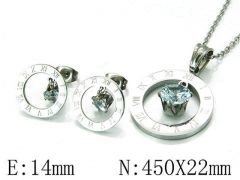 HY Wholesale 316 Stainless Steel jewelry Sets-HY81S0506HIR