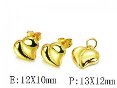 HY Wholesale jewelry Heart shaped Set-HY64S0770HIX