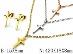 HY Wholesale Three Color jewelry Set-HY21S0112HJG