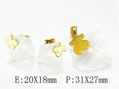 HY Wholesale Bears Earring/Pendant Set-HY64S0800IIS