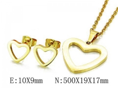 HY Wholesale jewelry Heart shaped Set-HY58S0550JF