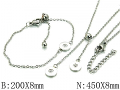 HY Wholesale 316 Stainless Steel jewelry Sets-HY06S0981HJD