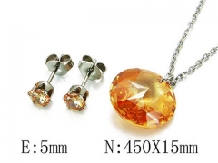 HY Wholesale 316 Stainless Steel jewelry Set-HY30S0335HXX