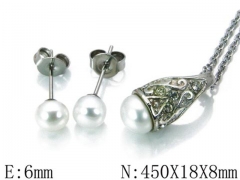 HY Wholesale Jewelry Natural Pearl Set-HY30S0207HIZ