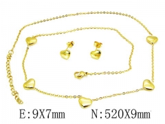 HY Wholesale jewelry Heart shaped Set-HY59S2855HHD