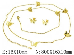 HY Wholesale 316 Stainless Steel jewelry Sets-HY59S1291HLS