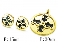 HY Wholesale Bears Earring/Pendant Set-HY64S0582IIT