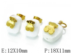HY Wholesale Bears Earring/Pendant Set-HY64S0468IZZ