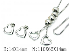 HY Wholesale jewelry Heart shaped Set-HY59S2818HNC
