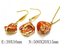 HY Wholesale Jewelry Natural Pearl Set-HY06S1054HLW
