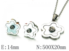 HY Wholesale 316 Stainless Steel jewelry Set-HY06S1011HKY