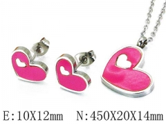 HY Wholesale jewelry Heart shaped Set-HY25S0645HIE