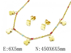 HY Wholesale Bears Earring/Pendant Set-HY02S2736HLD