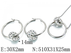 HY Wholesale 316 Stainless Steel jewelry Sets-HY06S0948HIT