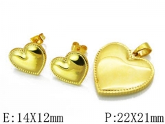 HY Wholesale jewelry Heart shaped Set-HY06S0915HJR