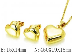 HY Wholesale jewelry Heart shaped Set-HY67S0204O5