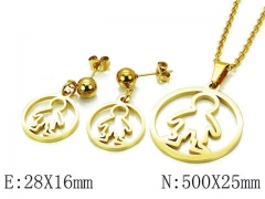 HY Wholesale 316 Stainless Steel jewelry Sets-HY91S0658HID